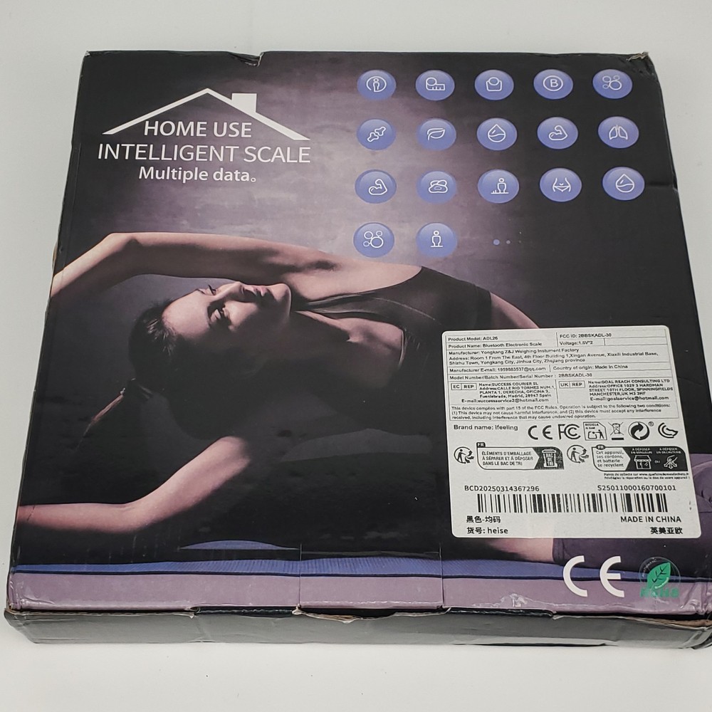 iFeeling Home Use Intelligent Smart Bath Scale, BMI, Bluetooth Smart Scale