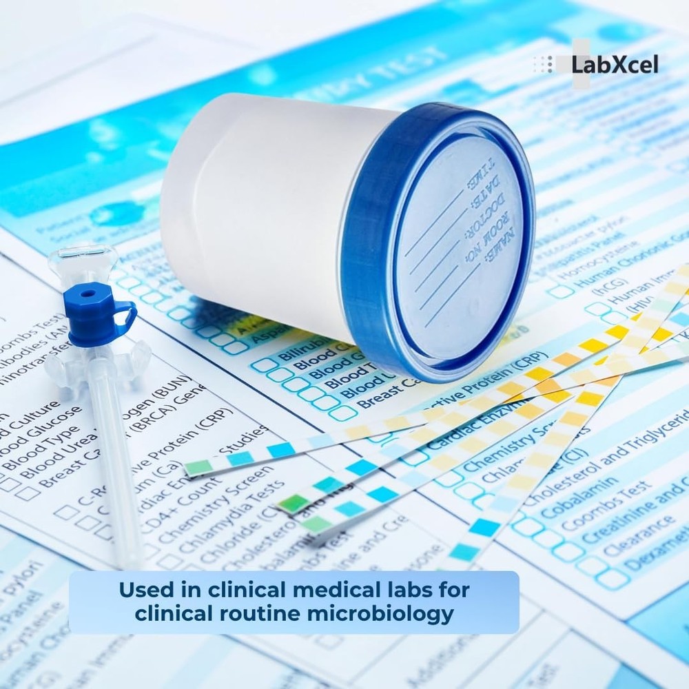 LabXcel Specimen Containers 120mL Polypropylene Screw Cap Jars