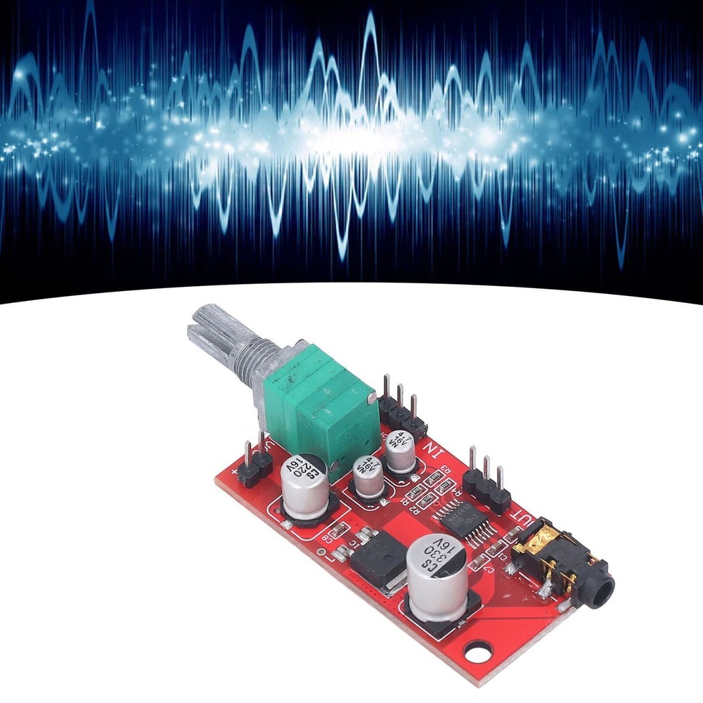 Mini Headphone Amplifier Module 3.5mm Interface Earphone Preamplifier Board DC