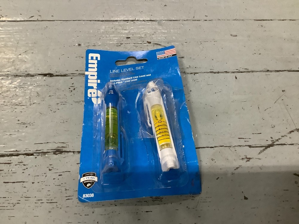 EMPIRE LINE LEVEL VARI-PITCH LINE SET Model # 83038 2 Pack New