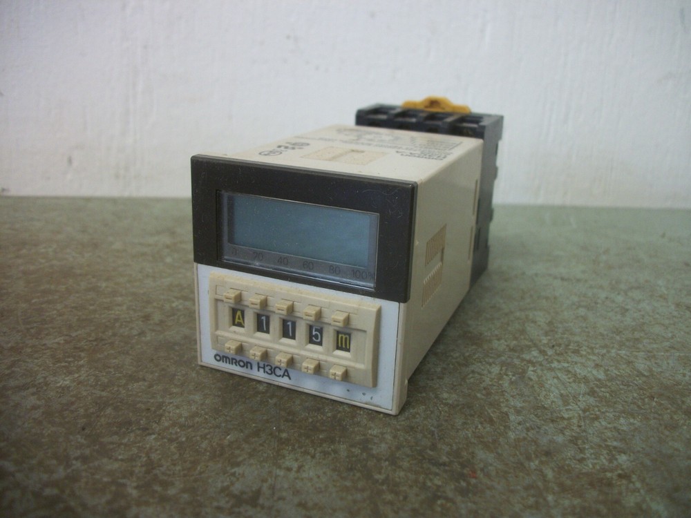 OMRON TIMER MODULE H3CA-A 99.9SEC TO 9990HOUR