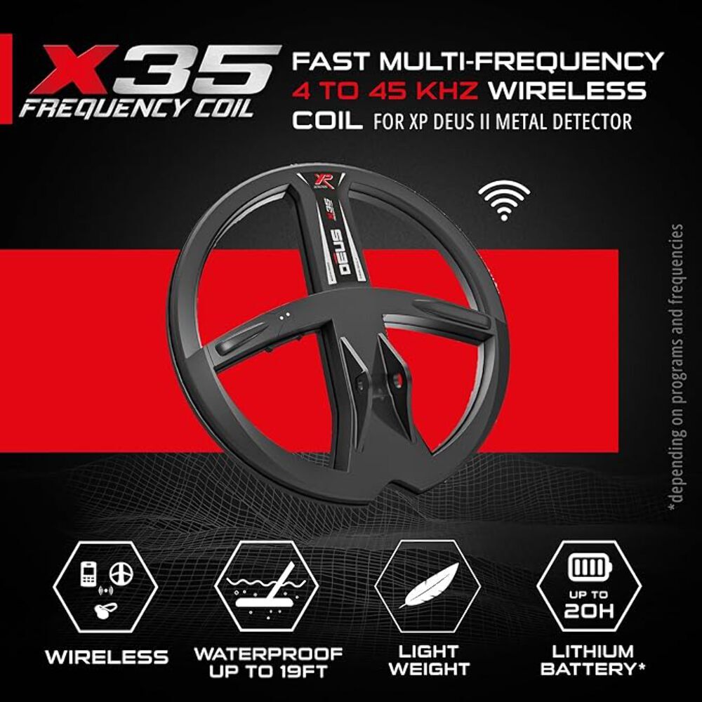 XP ORX Metal Detector With 11" Searchcoil, S-TELESCOPIC Lite Stem, Remote Contro