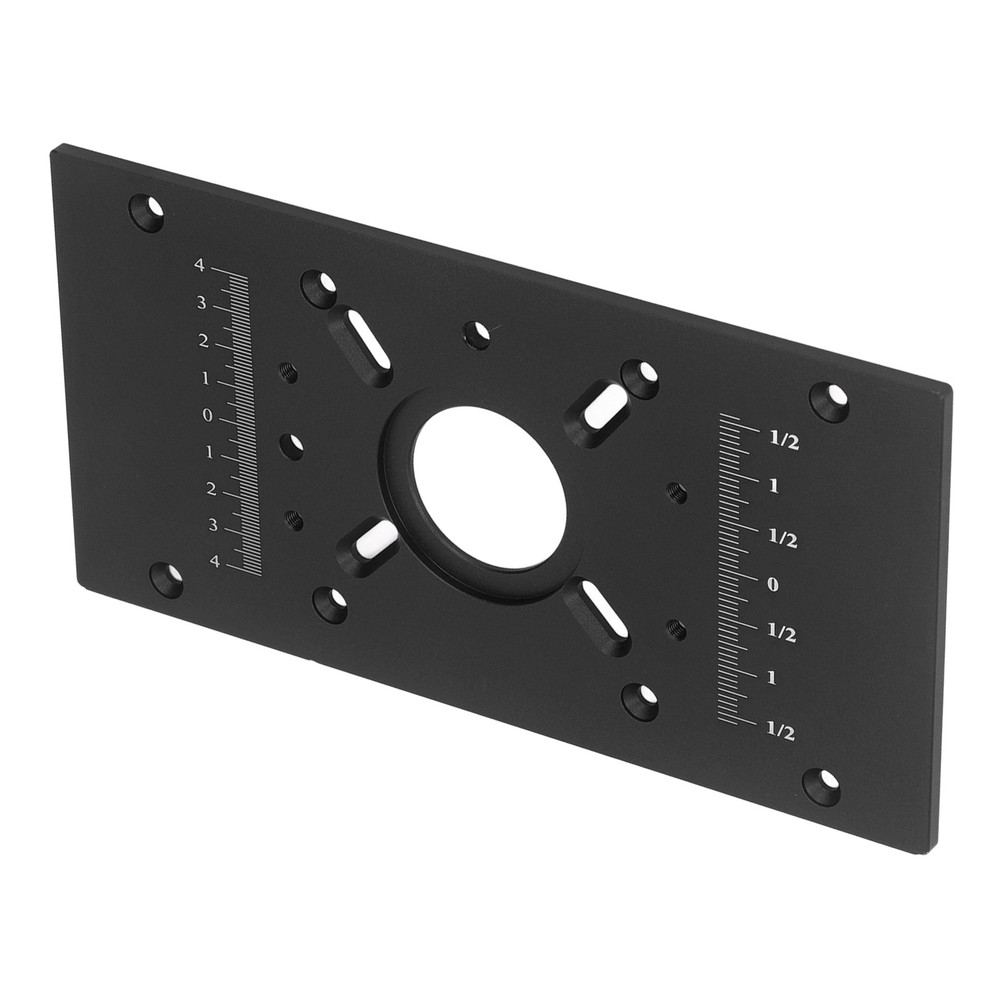 Router Table Insert Plate Lift System Base Board Accessory For Woodworking Black