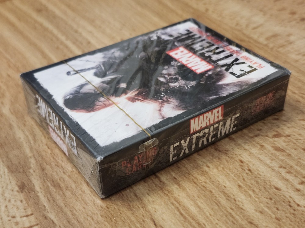 MARVEL Extreme Playing Cards Complete Deck Aquarius New Sealed