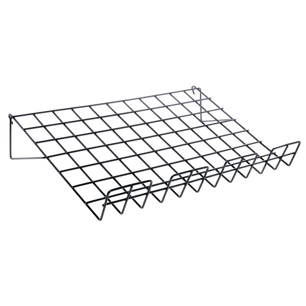 Black Gridwall Shelf