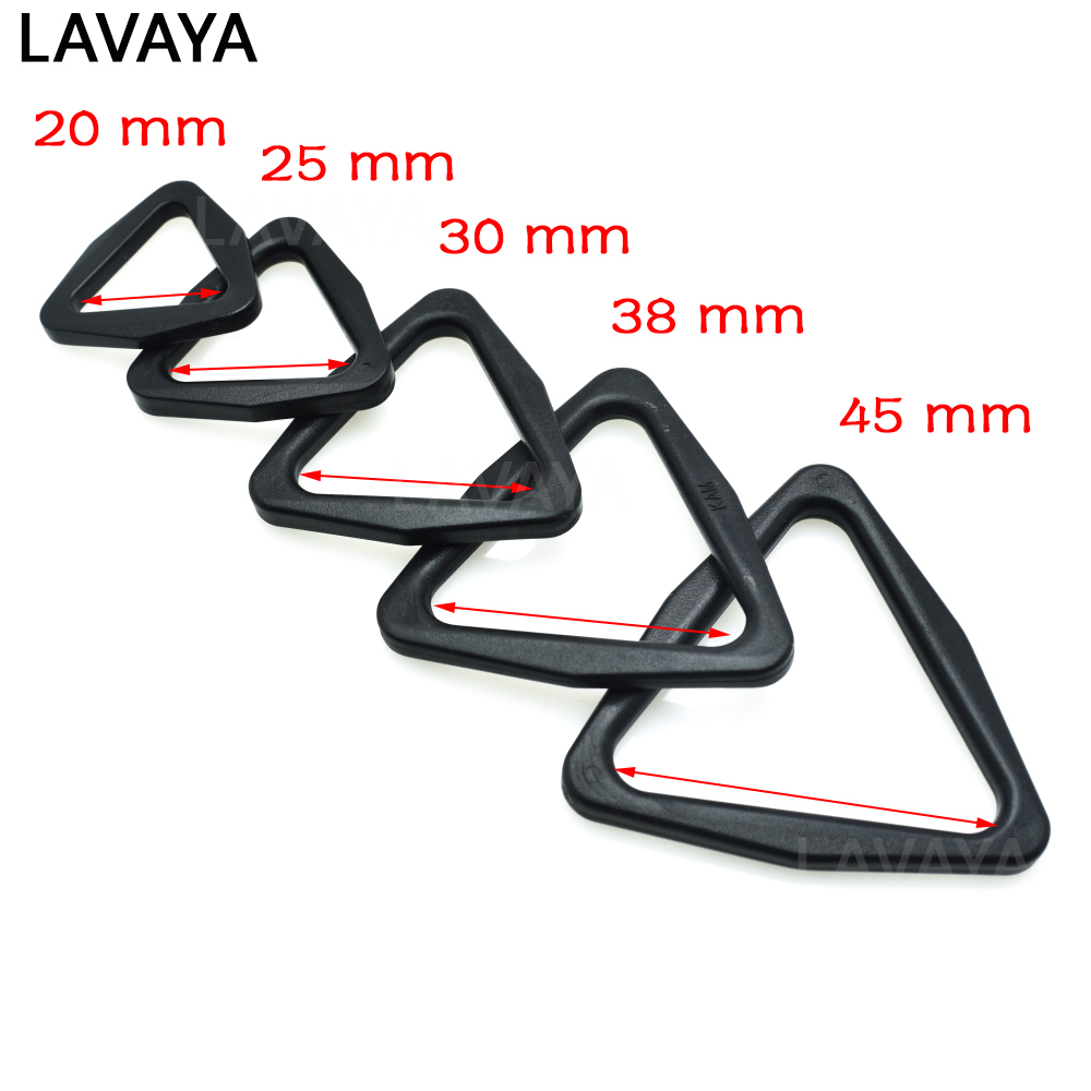 Plastic Triangle Slider Adjust Buckle for Backpack Straps Webbing