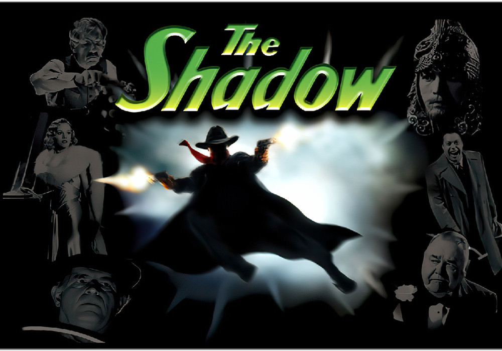 The Shadow Pinball Machine Custom Translite #2