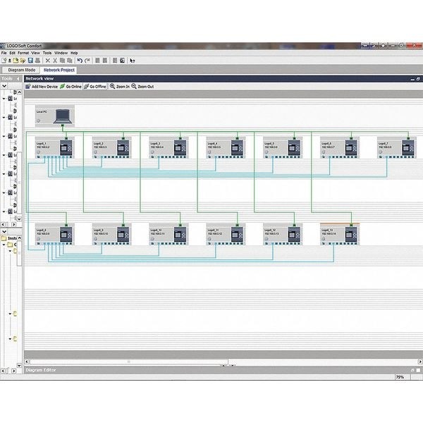 Siemens 6Ed10551hb000ba2 Input/Output Module, 4 Inputs, 4 Outputs