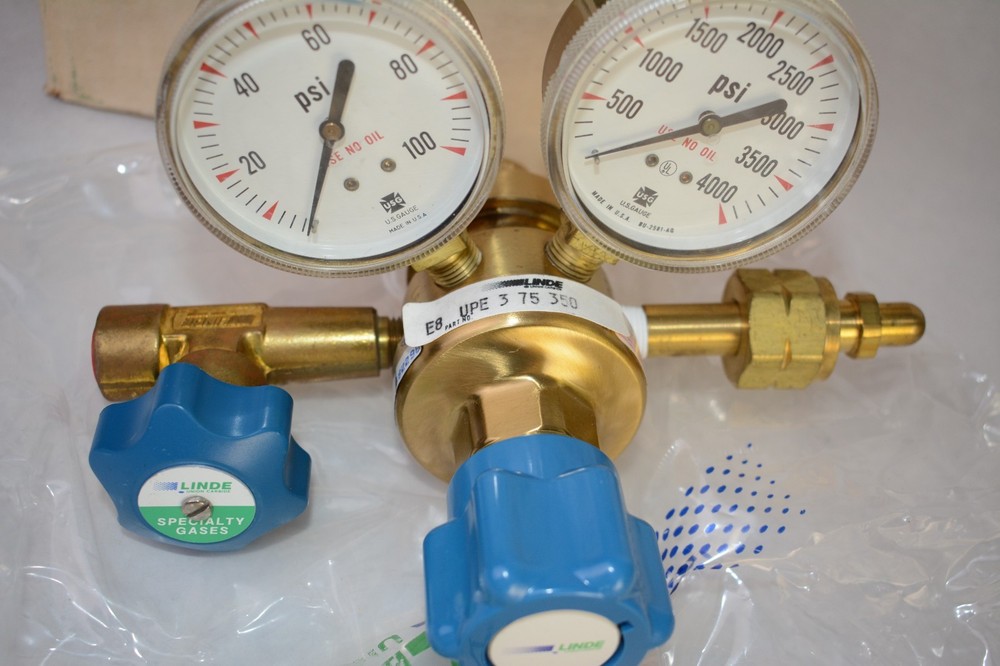 Linde E8 UPE 3 75 350 Gas Regulator