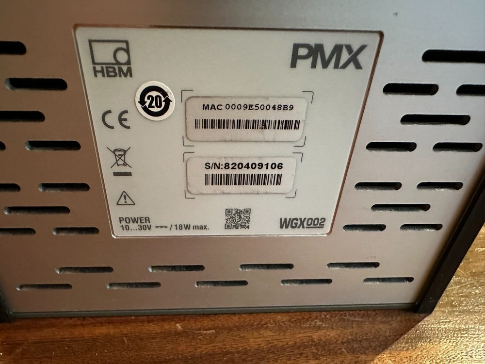 Hottinger Baldwin HBM PMX multi channel data acquisition system