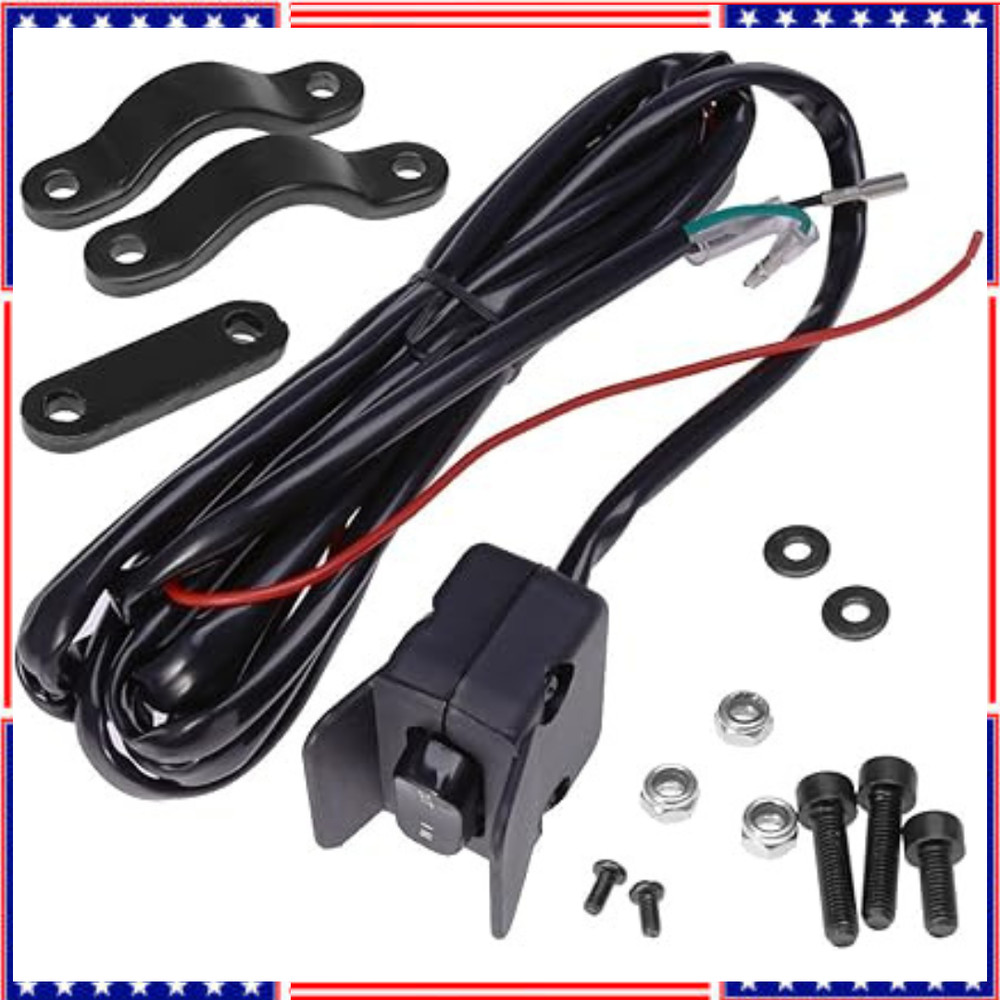 Heavy Duty Handlebar Control Line Winch Rocker Switch Control Warn for ATV/UTV