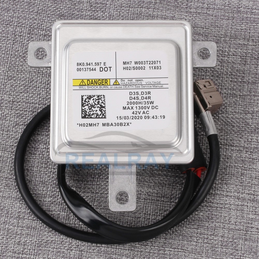 HID Xenon Headlight Ballast Control Unit Module + Bulb Wire For Audi A1 A3-A8 Q5