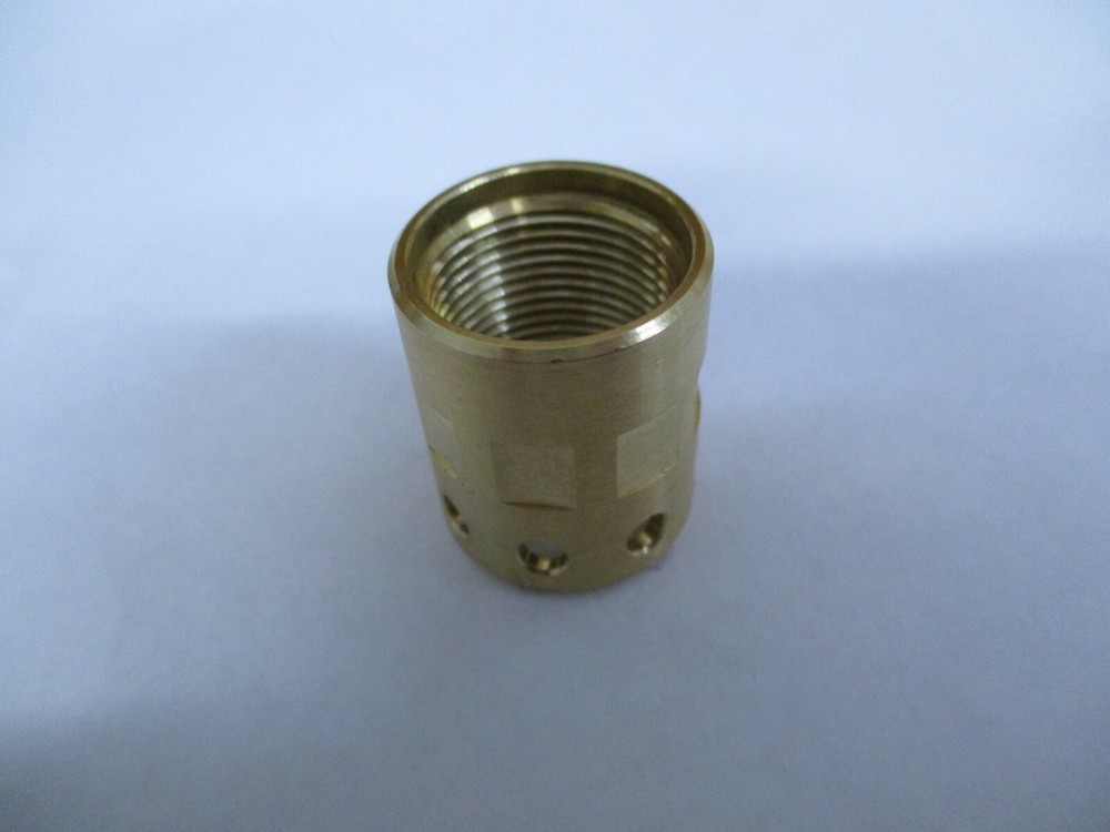 Micro Muzzle Brake LongShot MINI-BRAKE for 5/8-24 TPI Solid BRASS