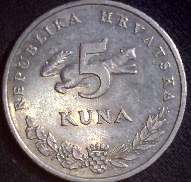 Croatia - 2001 - 5 Kuna