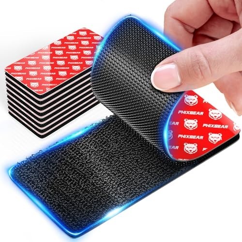 4" Heavy Duty Hook and Loop Strips - Waterproof, Adhesive, 8 Sets, Indoor/Outdoo