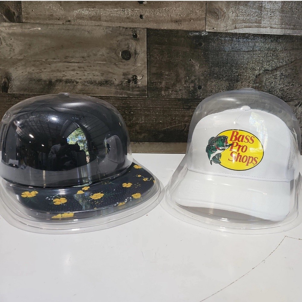 Plastic Hat Protector Display Travel Storage Case Baseball Cap Curve Brim Bill