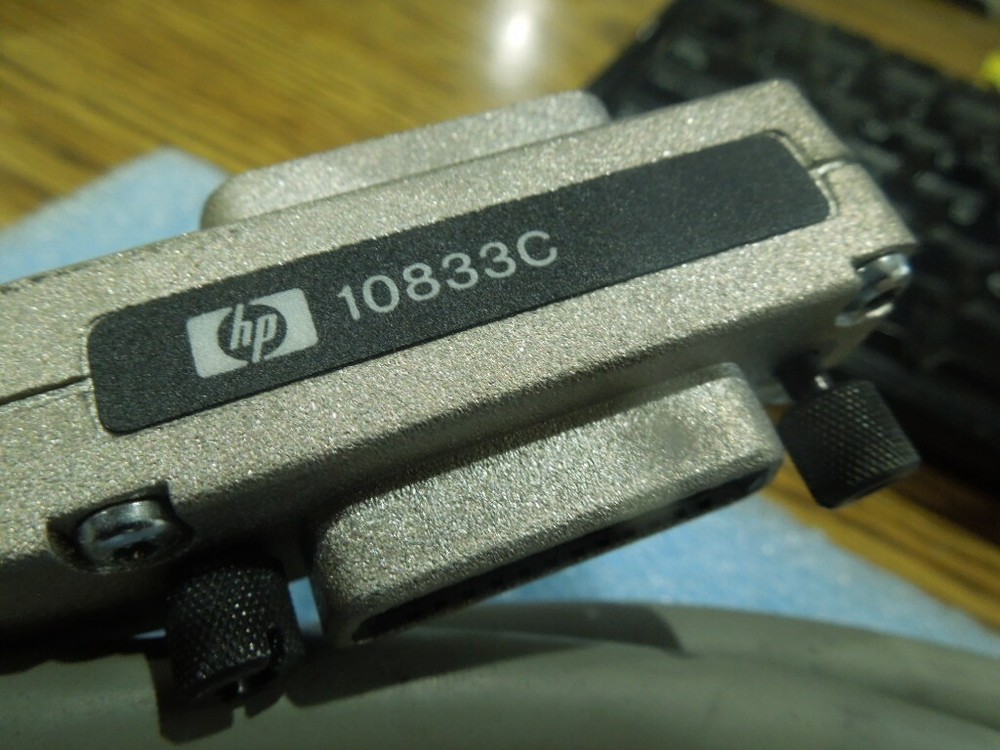 Hewlett Packard 10833C GPIB Cable.
