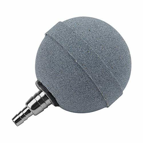 2" Crazy Air Stone Plus Bubble Ball Diffuser for Fish Tank Aquarium Pump, 2 Pack