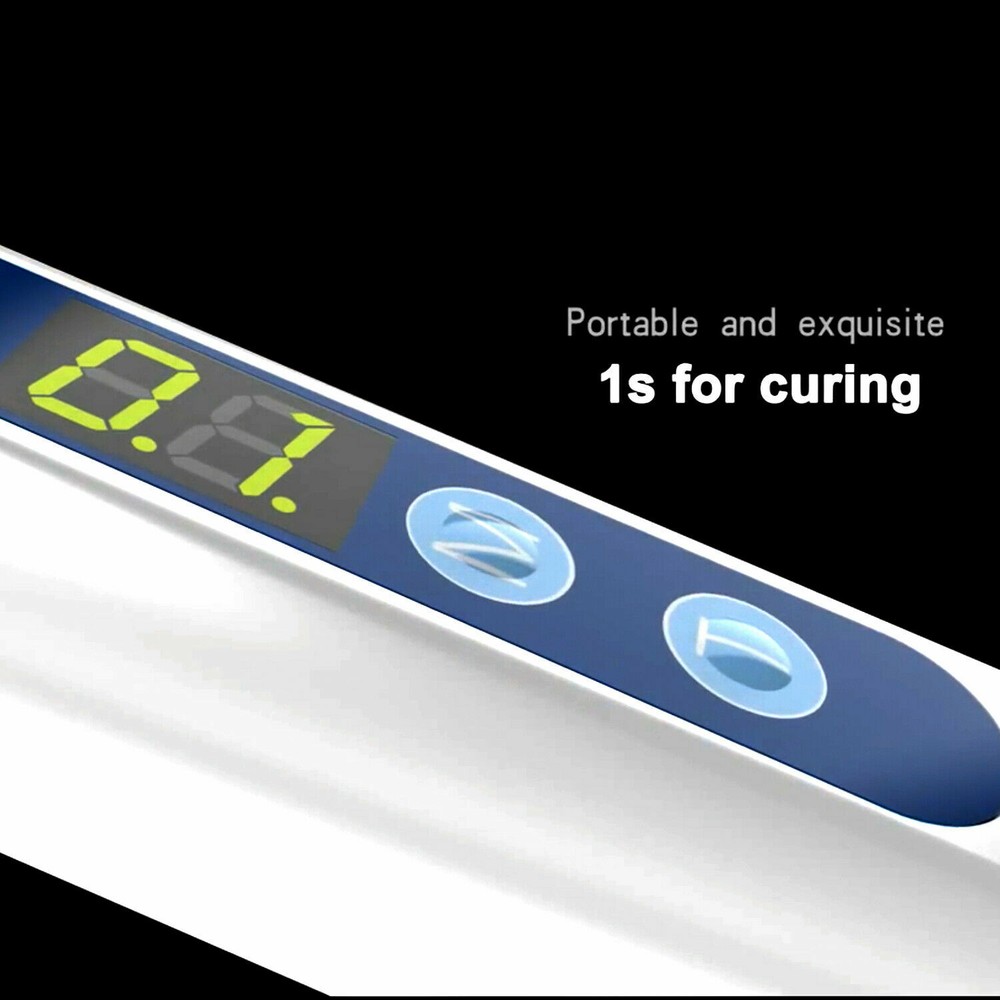 Woodpecker Dental Wireless Curing Light Lamp iLED 1second Curing 2500mw/c㎡