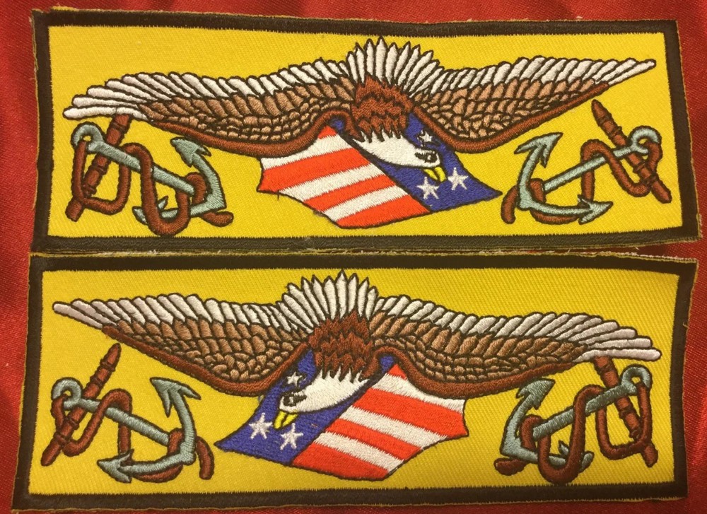 EAGLE ANCHOR AND FLAG LIBERTY CUFF SET