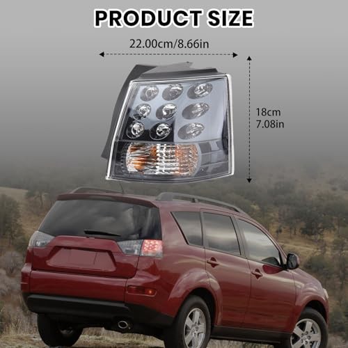 Right Side Tail Light Assembly for Mitsubishi Outlander EX Outer right side