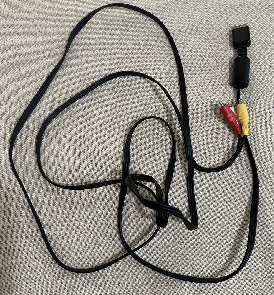 Playstation/PS2/PSX AV to RCA Cable Untested