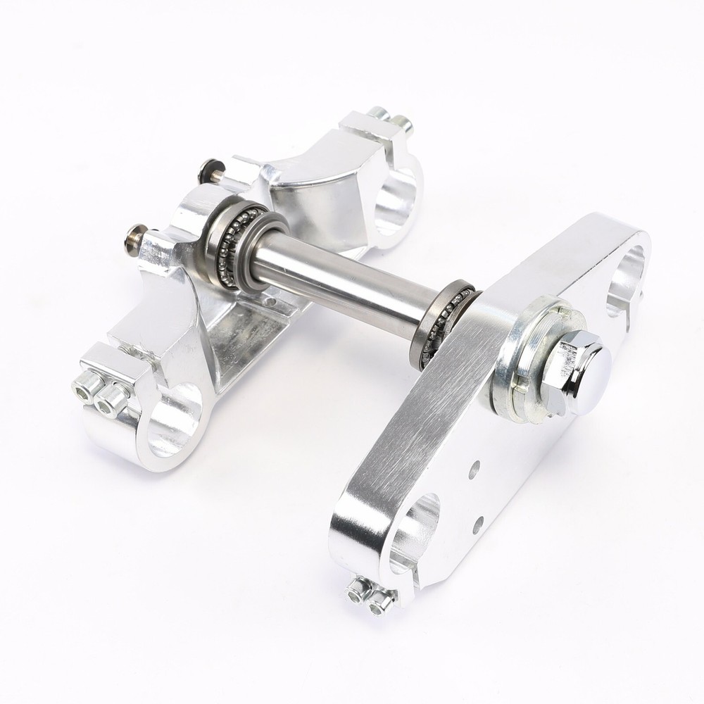 33mm Motorcycle Triple Tree 22mm Handlebar Riser Mounting Clamp Front Fork Bikes