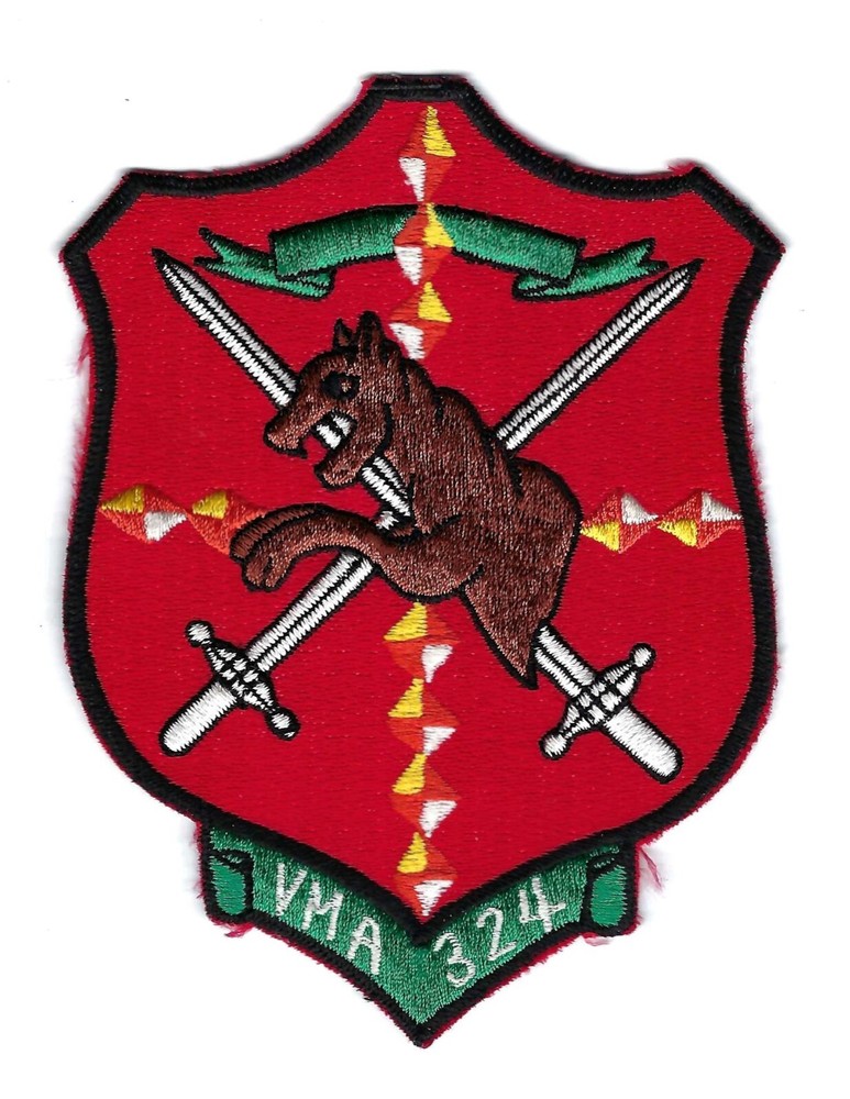 50's VMA-324 'DEVILDOGS' (JAPANESE MADE) patch