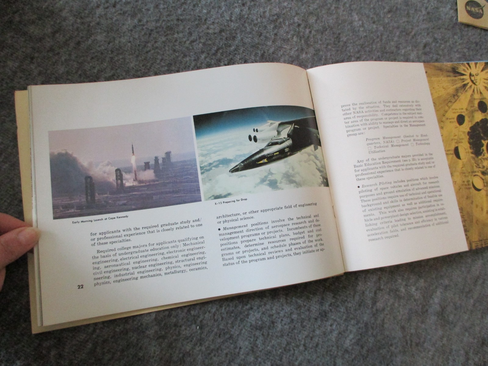 NASA MSFC APOLLO EARLY BOOKLETS/BROCHURES-CAREER /WEATHER/AWARDS /SPACE 1969-70s