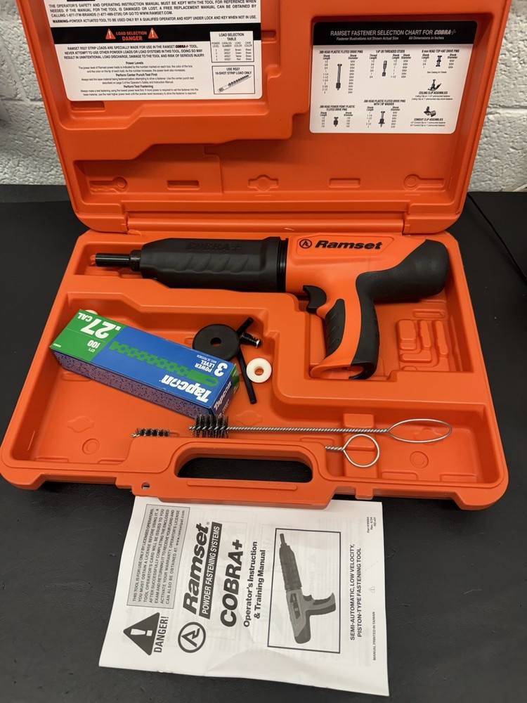 Ramset Cobra Plus Nailer In Case