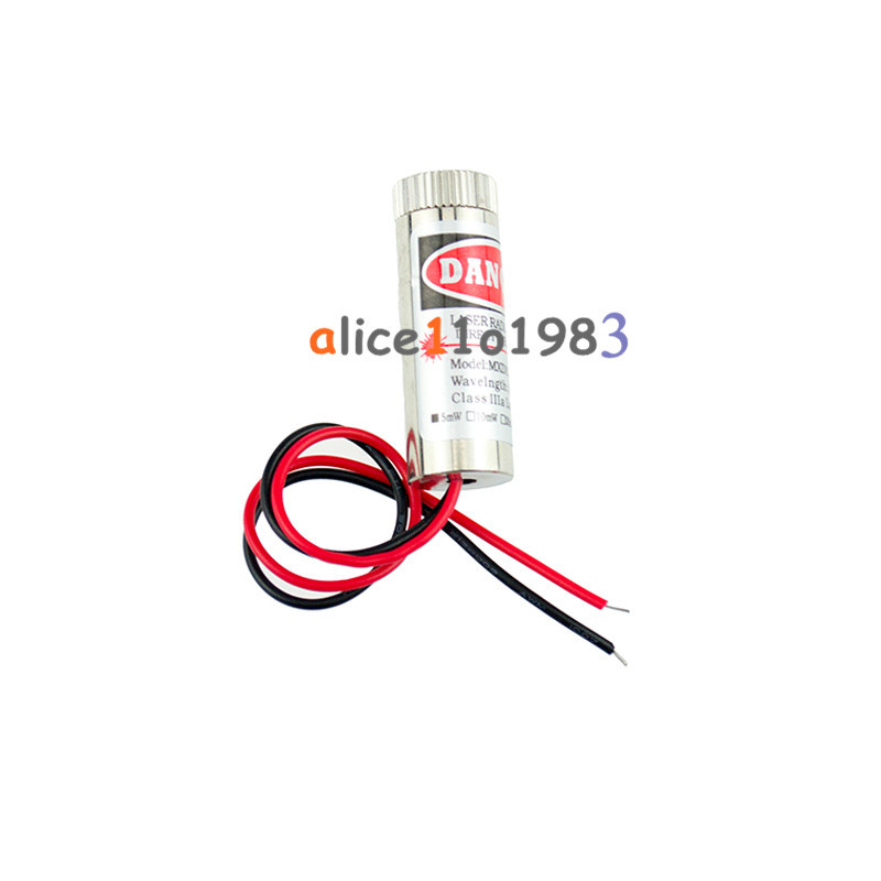 5PCS 5mW Adjustable Red Laser Module Focus Stripe Lens Laser Head