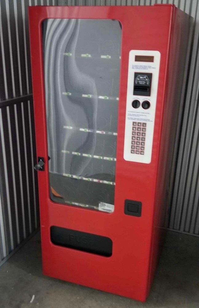 used vending machine red USI 3053