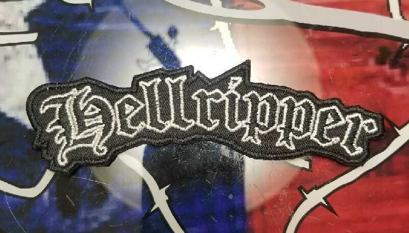 EMBROIDERED HELLRIPPER SPEED METAL BAND PATCH (Please Read Ad)