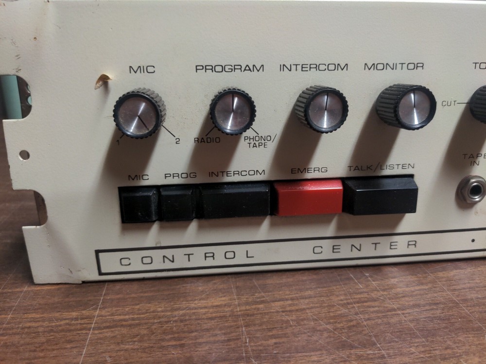 Bogen MCT-1 Intercom Control Center - Powers On But Not Tested - Rack Mountable