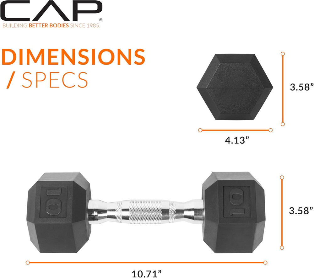 Barbell Coated Dumbbell Weight | Multiple Options Pairs & Sets
