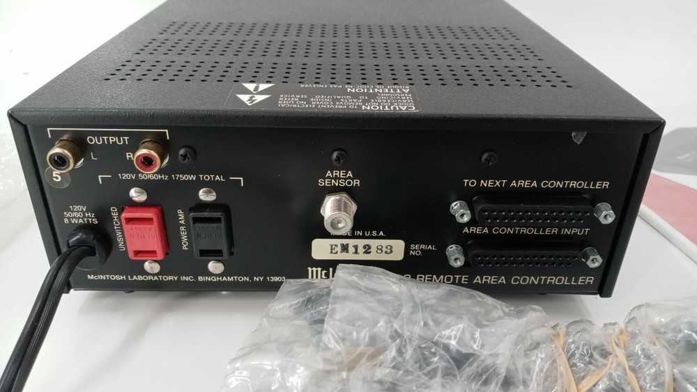 McIntosh CR8 Remote Area Controller Tested Open Box EB-15610