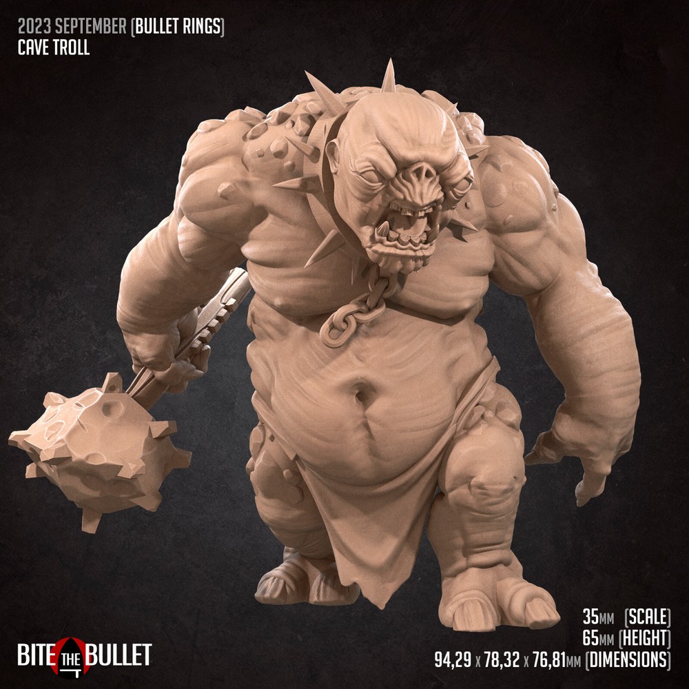 Cave Troll - Bite the Bullet - Dungeons and Dragons
