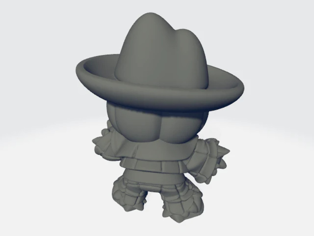 Capsule Chibi - Pumpkin Scare Dude