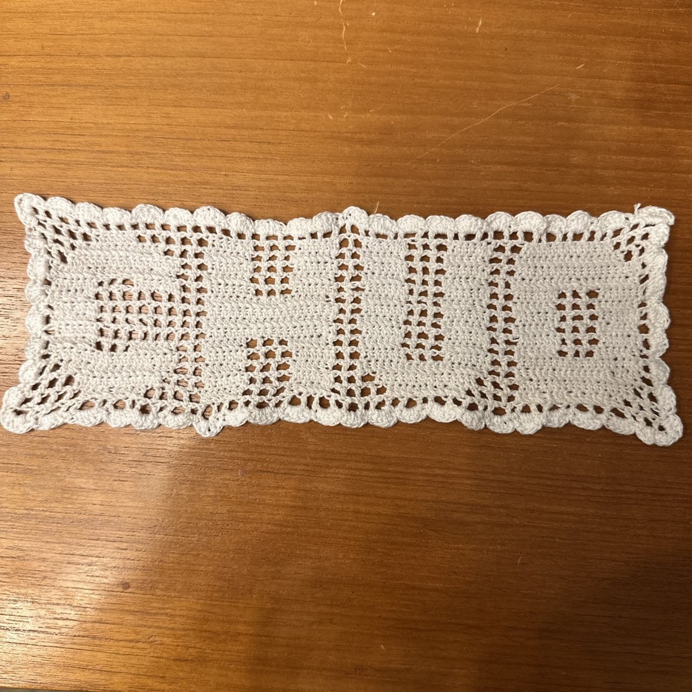 “chud” Filet Crochet