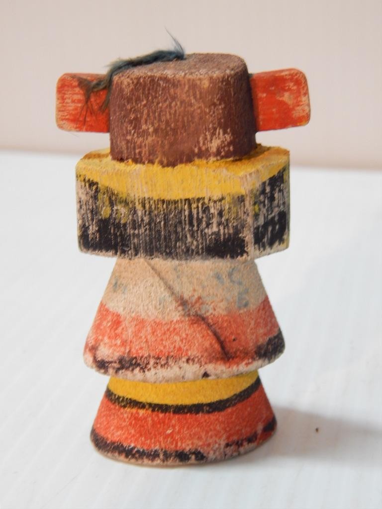 EARLY VINTAGE HOPI PUEBLO INDIAN HIGHWAY ROUTE 66 KACHINA GRAND CANYON INSCRPTN