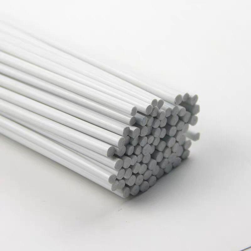 White ABS Solid Round Bar High Quality Material for DIY Model Making 2-8mm*250mm