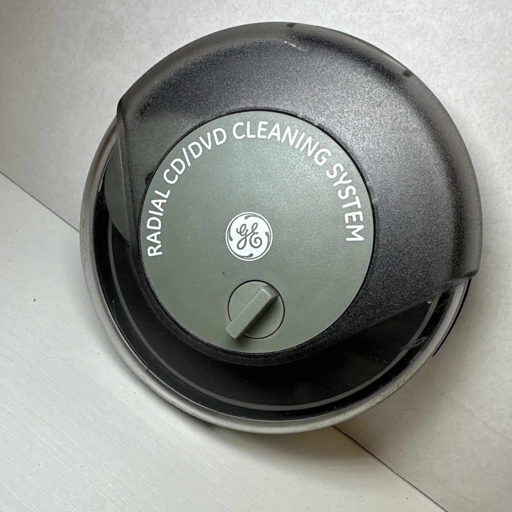 NEW GE Radial Blu-ray/CD/DVD Disc Cleaning System