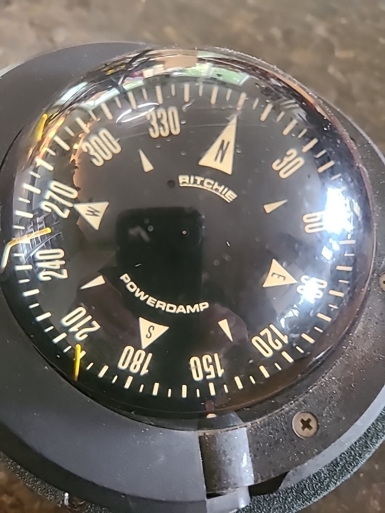 Ritchie Powerdamp Compass Model HF-729 Flush Mount 4-1/2'' GUC