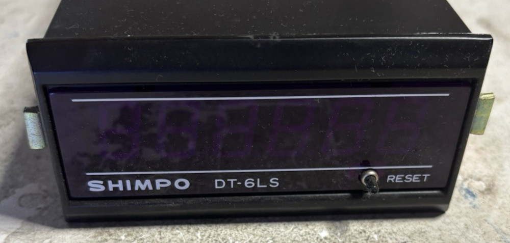 Shimpo DT-6LS Digital Tachometer Module