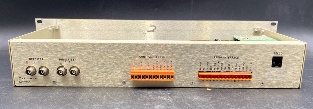 ZETRON MODEL 49 TRUNKING REPEATER MANAGER 901-9147 EXTRA BOARD? MISSING PLATES