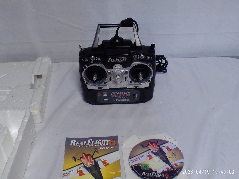 'Pre-Own' Great Planes RealFlight 6 RC Simulator USB Controller See Description