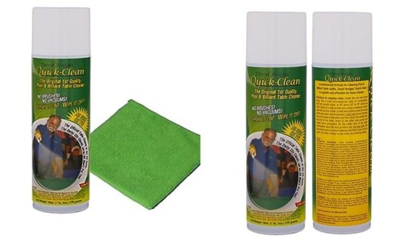 Pool Table Felt Cleaner - Starter Kit #1- Cleaner & Towel