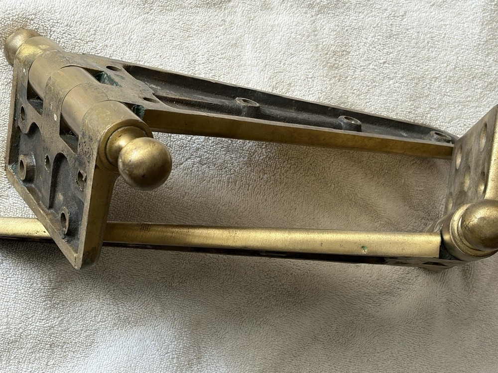 Vintage Brass Garage Door Hinges