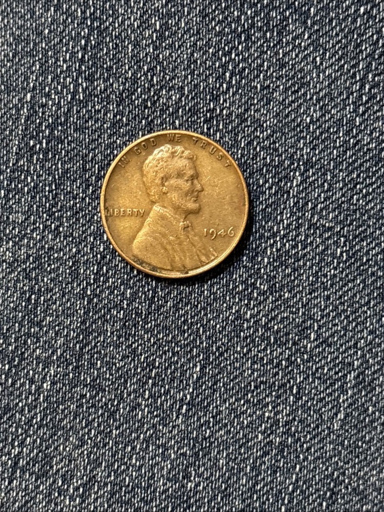 1946 Wheat Penny No Mint Mark