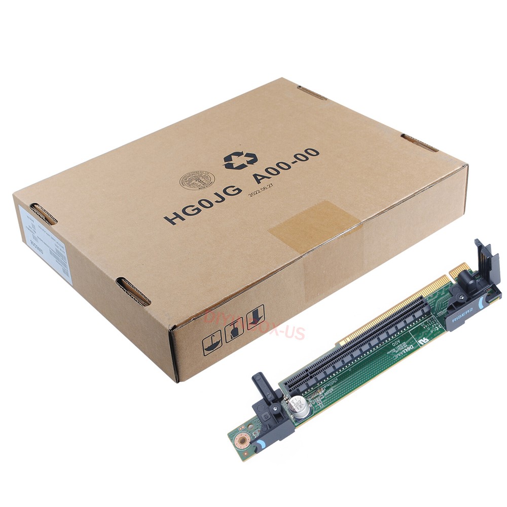 W6D08 Dell PowerEdge R640 Server Riser 2 Board Card PCI-E for 2nd CPU